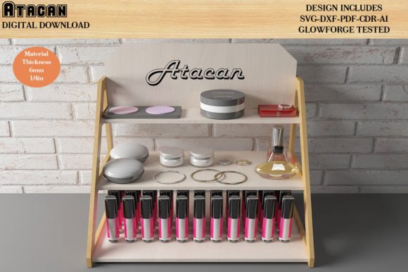 Custom Jewelry Stand, Market Display 487: Laser Cutting Stands for Editorial Visuals
