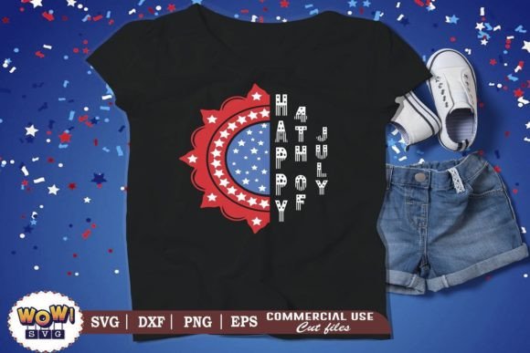 Happy 4th of July Mandala Svg: Graphics & Illustrations Review