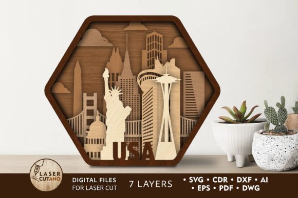Independence Day Laser Cutting Shadow Boxes Review