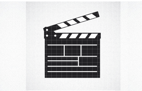 Movie Clapboard SVG, Clapperboard Svg Graphics for Crafts
