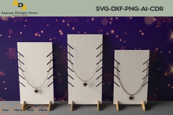 Necklace Holder Bracelet Display 301: Laser Cutting Stands Review