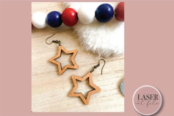 Patriotic Star Laser Earrings SVG: A Brand Designer’s Review