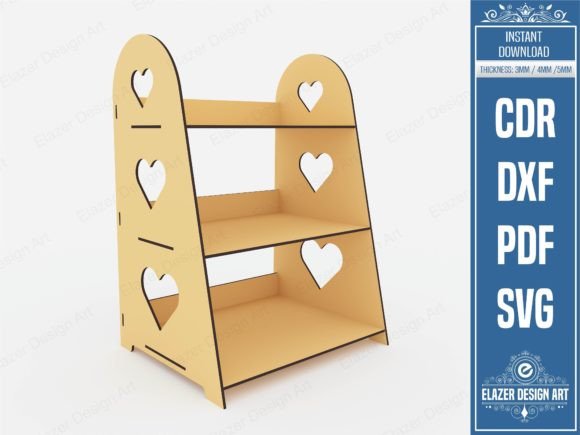 Review: Display Stand 3 Shelf Laser Cut Svg File