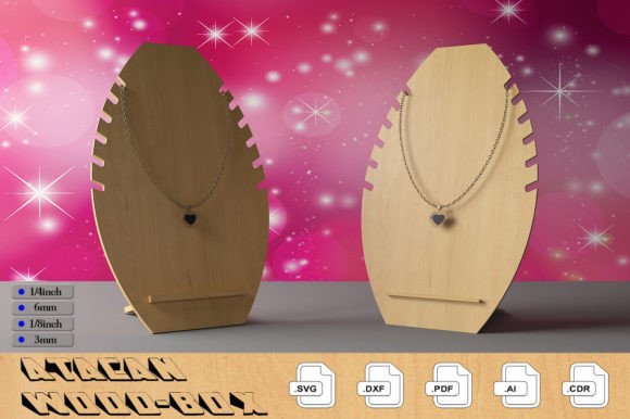Wooden Bracelet Display Necklace Stand: Laser Cutting Stands Review